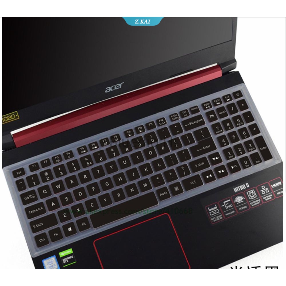 Case Silikon cover keyboard Komputer Acer Nitro 5 15.6 &quot;AN515-42 AN515 42 AN515 42 AN515-52 AN515 42 51ez (52) (Zbyp1)