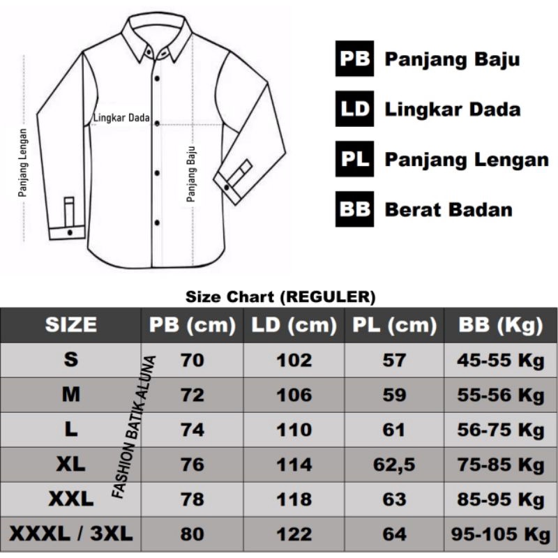 Atasan Batik Pria Lengan Panjang Baju Kemeja Batik Pria Lengan Panjang Premium Jumbo ASD 112