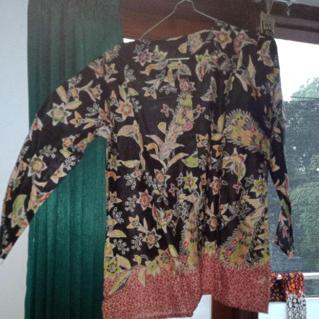 Atasan Batik Dolby Dolbi Dobby Doby Tenun Sutra Tulis Halus Katun Atbm Baron ,sarombit Atasan