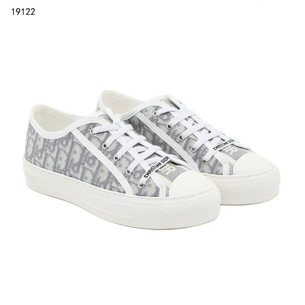 DR Sneaker Oblique Embroidered Cotton #19122