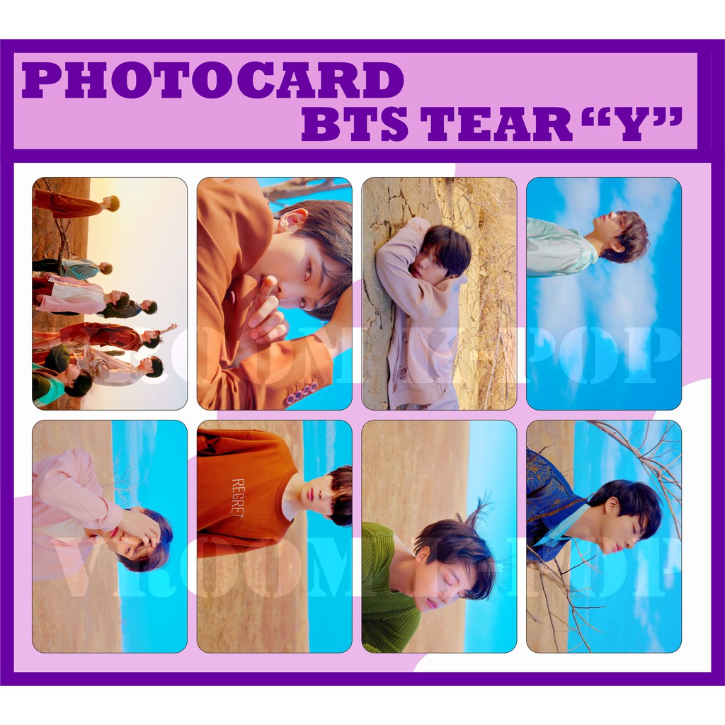 PHOTOCARD BTS LOVE YOURSELF TEAR / PHOTOCARD BTS TEAR