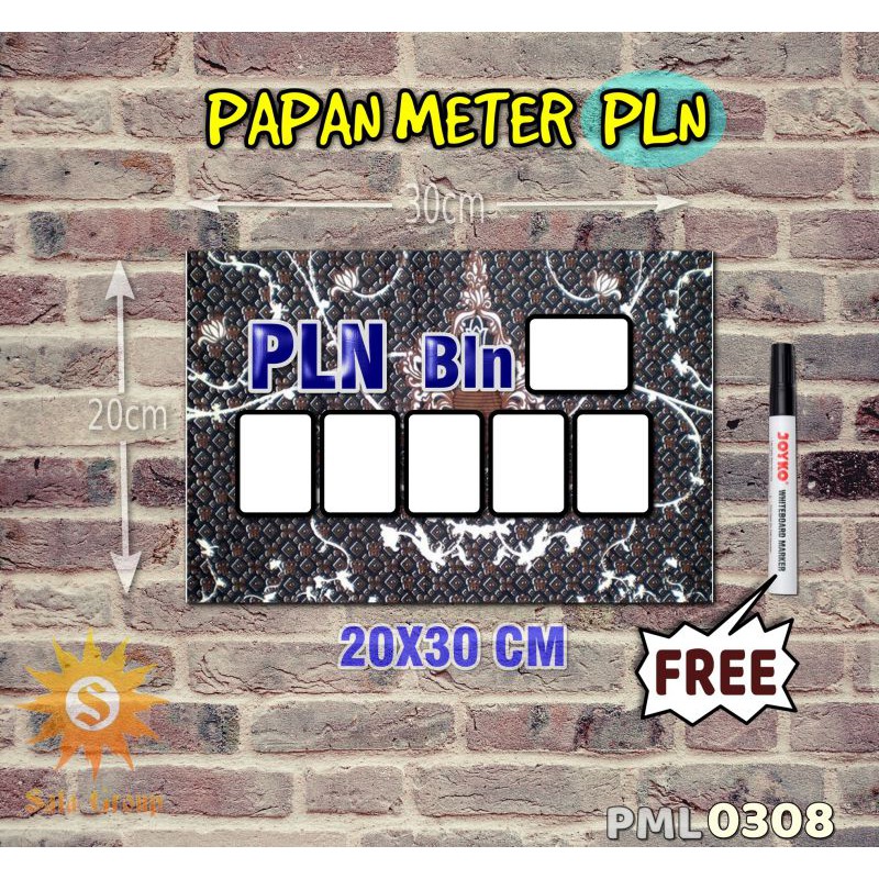 

Safa Papan Meter Listrik PLN PAM motif Unik - Batik 08