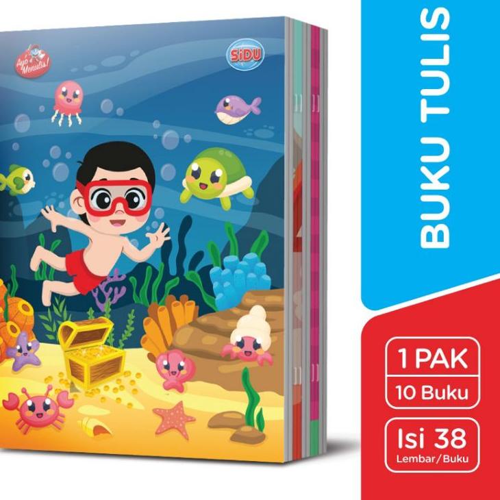 

Promo - Buku tulis Sinar dunia 38 lembar 10 buku !!