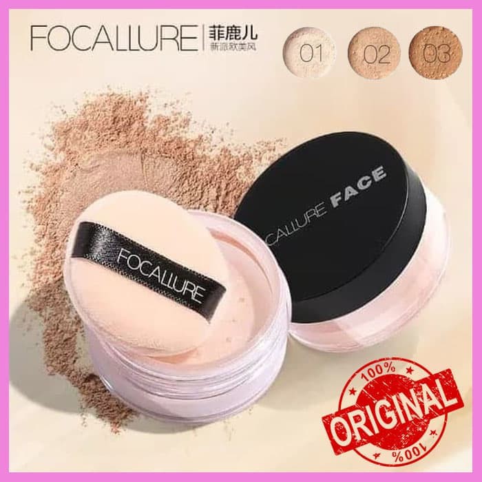 Jual PALING MURAH !! FOCALLURE LOOSE POWDER / OIL FREE SETTING POWDER