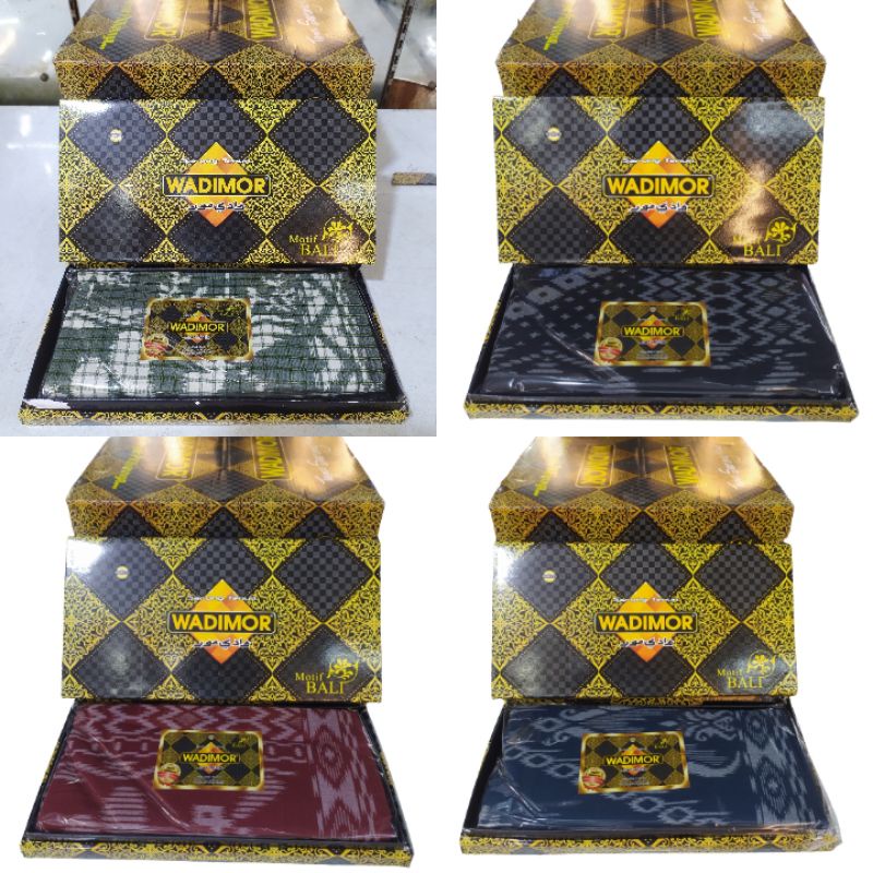 Sarung Wadimor Motif Bali Original | Sarung Tenun Wadimor
