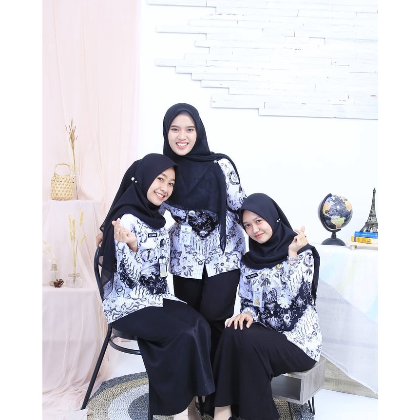 Batik Pgri Wanita Jumbo 9L Termurah