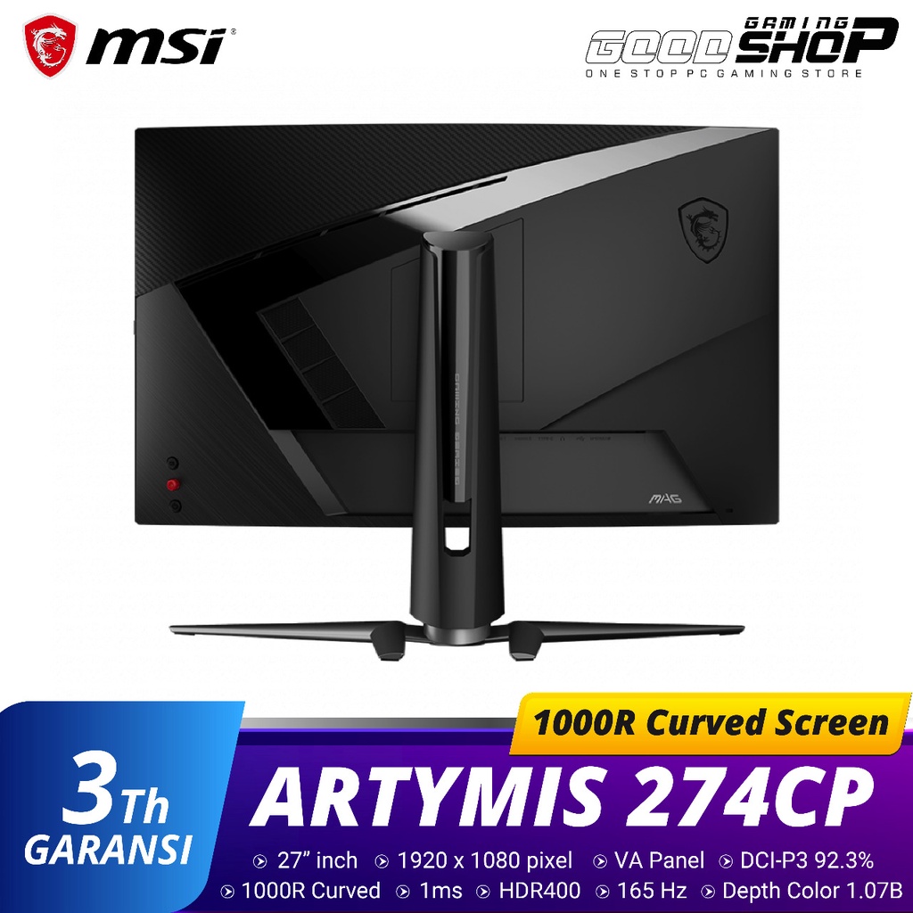 MSI MAG ARTYMIS 274CP [1080p, 165Hz] - Gaming Monitor