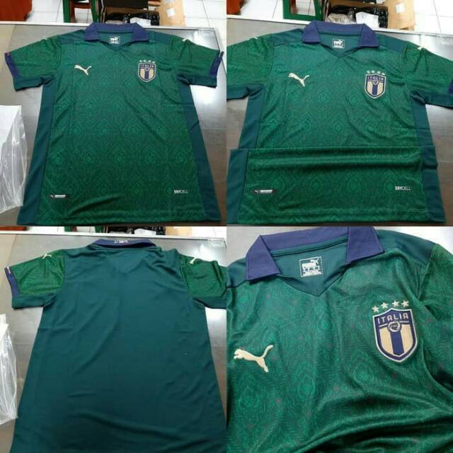 Jersey Kaos Baju  Bola  Timnas Italy Italia Itali Home Away 