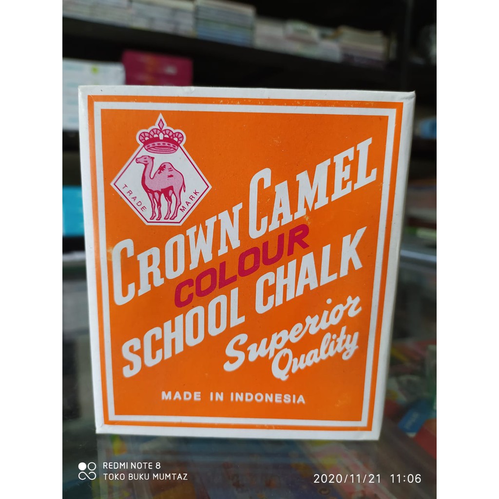 

Kapur Tulis Warna Warni isi 100 pcs ( harap maklum jika ada kapur yang patah disebabkan guncangan selama pengiriman oleh kurir )