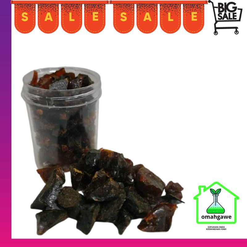 (Netto 100gr) Jadam arab asli / getah kayu zabir