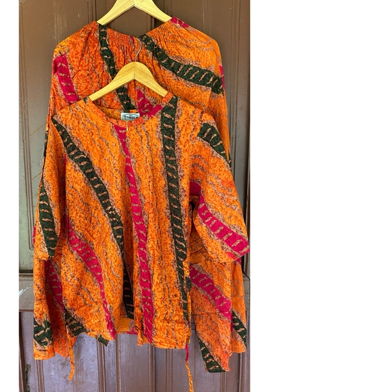 Piyama 3/4 Batik ThreeM