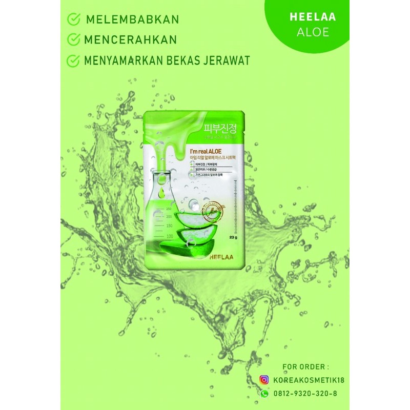 JM Solution - Masker Wajah Heelaa Produk JM Solutions
