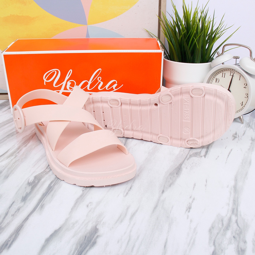 Yodra Willa Slip Jelly Shoes Import YDR127 Real Pict