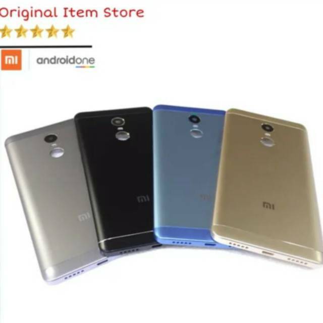 Backdoor Cover Tutup Baterai Xiaomi Redmi Note 4X Snapdragon Original