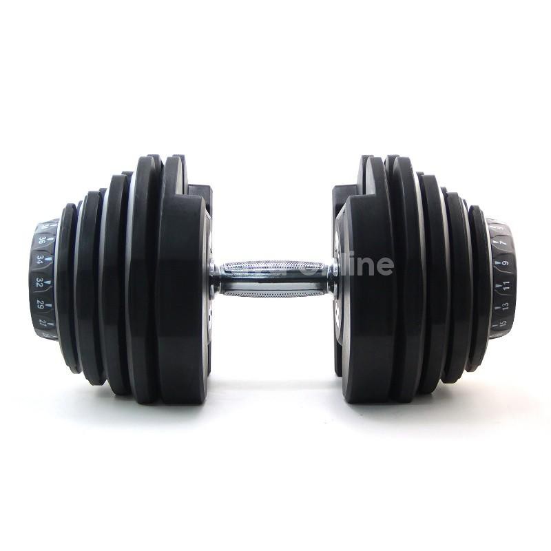 DUMBBELLSET 40KG F202 MURAH VARIAN 1-40 KG/BARBELL SET DUMBBELL 40 KG MURAH VARIAN BEBAN BARU 100% - TEKNO KITA