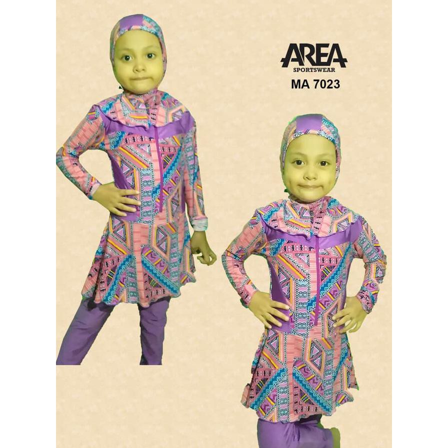 Baju Renang Anak Bayi/ Baju Renang Muslim Muslimah Anak Tk - 3-4 Tahun /Renang Dewasa Muslimah