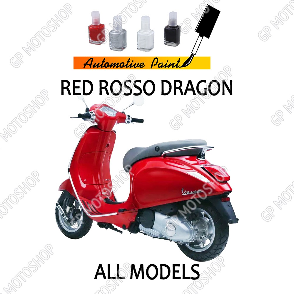 Piaggio Red Rosso Dragon Cat Oles Penghilang Baret Motor Vespa Matic Primavera LX S Sprint All Model