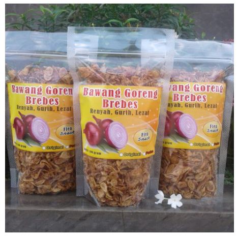 

BAWANG GORENG BREBES || Bawang Goreng 100 GRAM || Bawang Renyah Tanpa Pengawet)