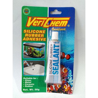 Jual Lem Silicone Veri Chem Sealant / Lem Kaca / Lem Akuarium 30g ...