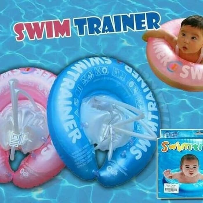 PR09-swim trainer anak balita 1-2 tahun ban pelampung tali bahu