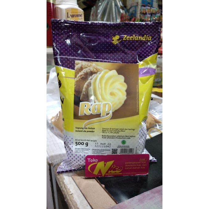 

SALE zeelandia RAP tepung Vla instan 500 grm khusus grab dan gojek
