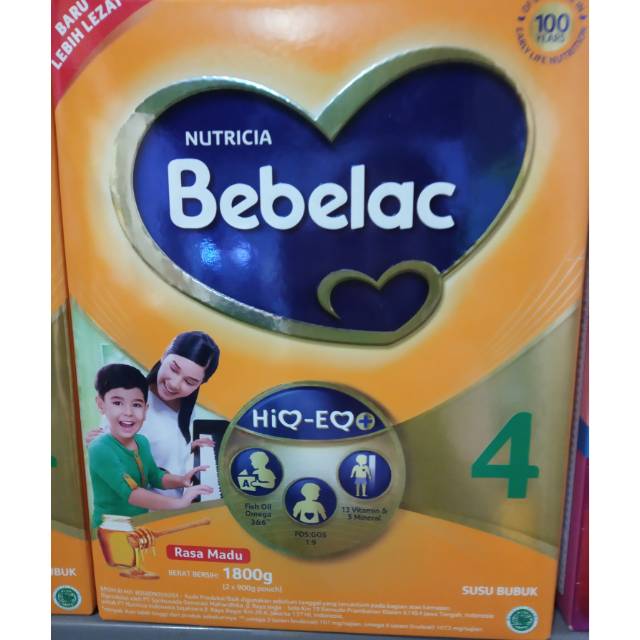 Bebelac 4 Madu Vanila 1800 Gram Shopee Indonesia