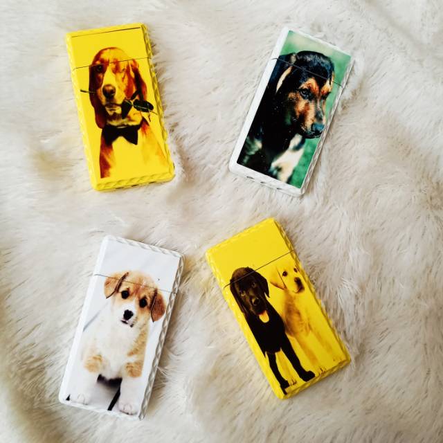 Korek Api Gambar Anjing Lucu Banget Shopee Indonesia