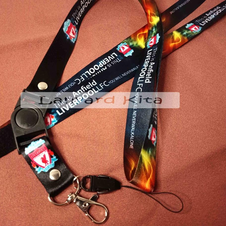 

「Original」 LIVERPOOL TALI LANYARD GANTUNGAN HP ID CARD PRINTING DUA SISI 2 CM 3.3 Terlaris/3.3 Product HOT/【Grosiran Murah✅】/Stok terbaru/「Original」