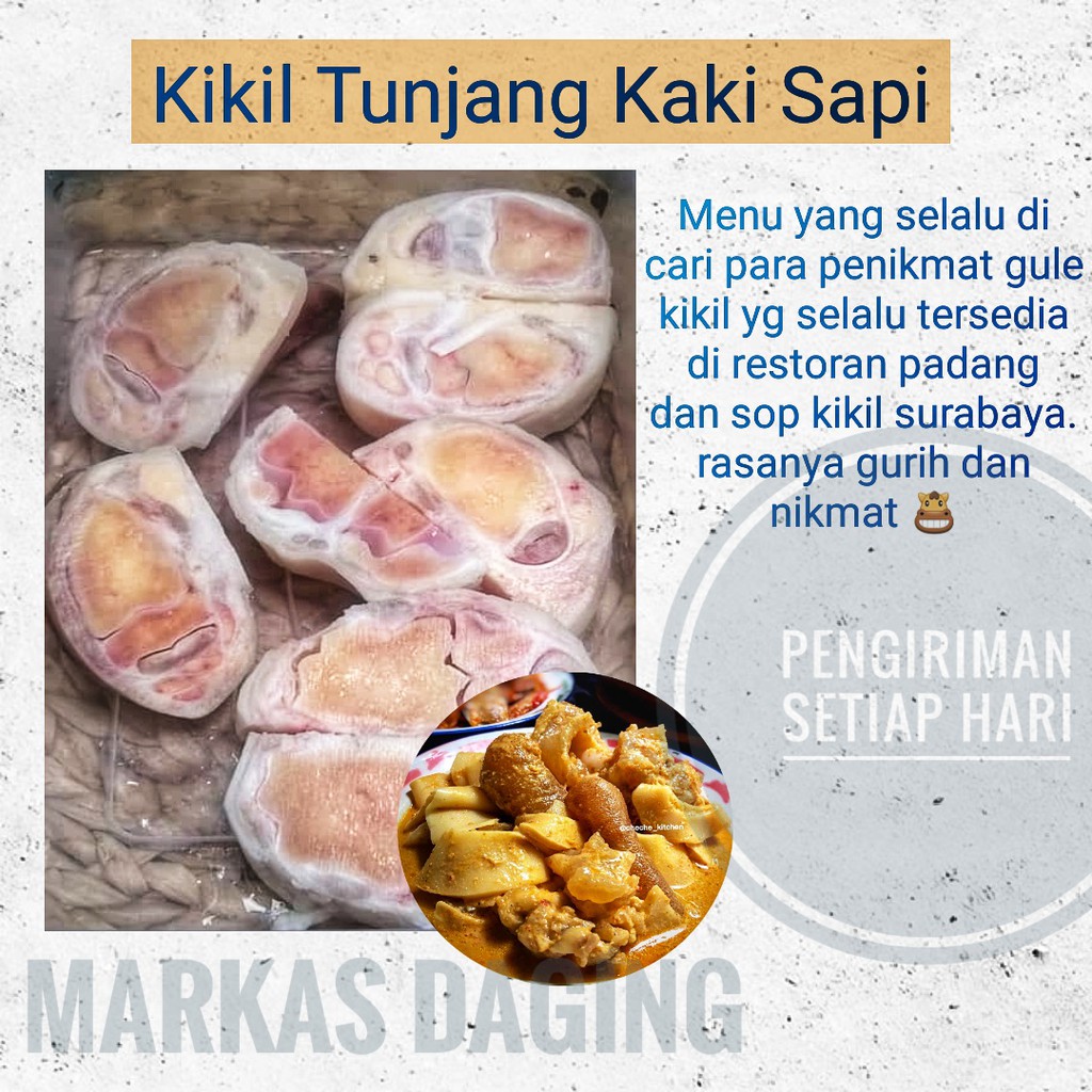 Kikil Tunjang Kaki Sapi