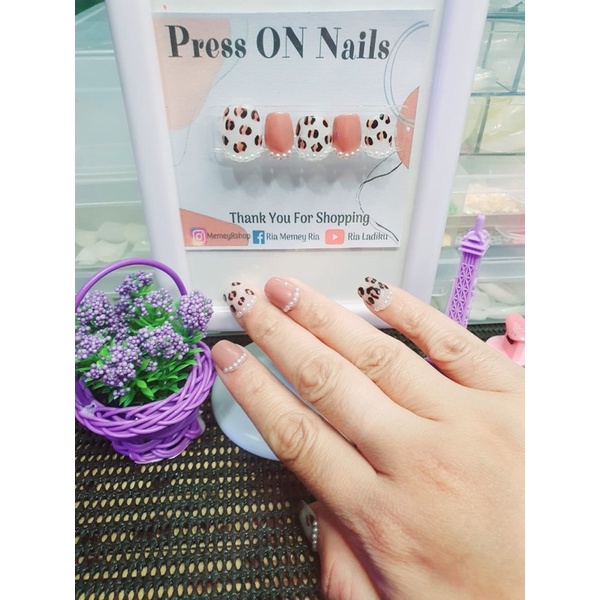 Press oN Nails KUKU PALSU premium kuku palsu pengantin