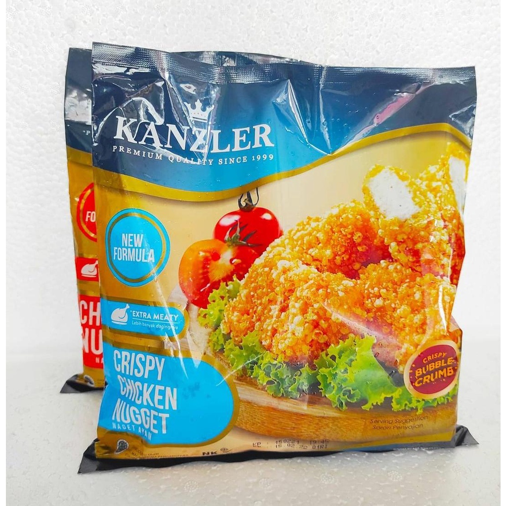 

Kanzler chicken nugget crispy premium 450gr