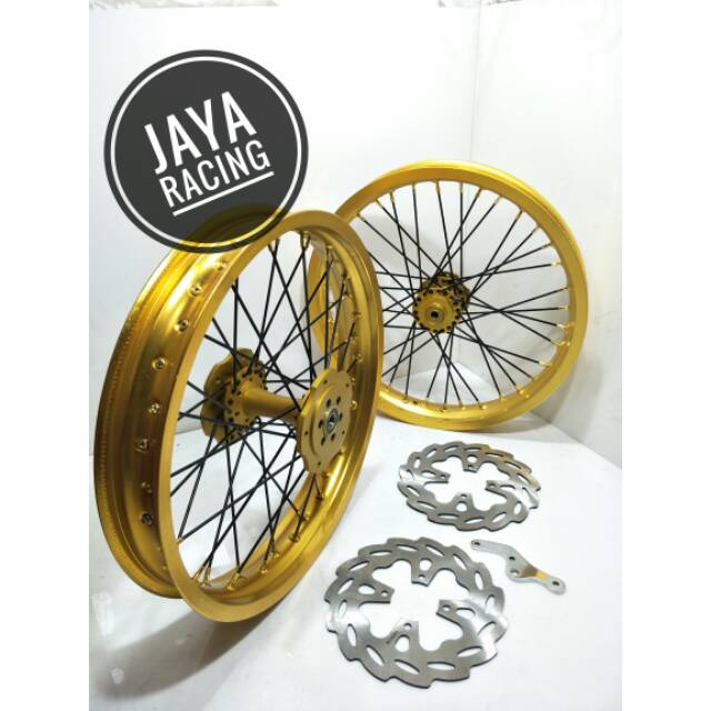 Velg Model TK ring 17 Lebar 185 215 Satria fu sepaket plus cakram dan stel velg