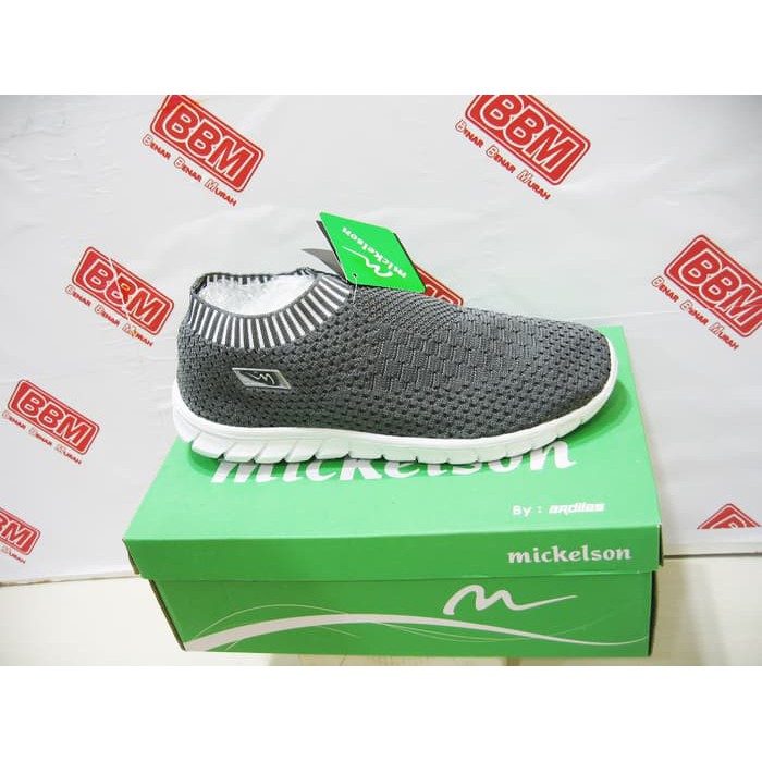 ARDILES MICKELSON MYTHA - SEPATU WANITA SNEAKER- Abu abu