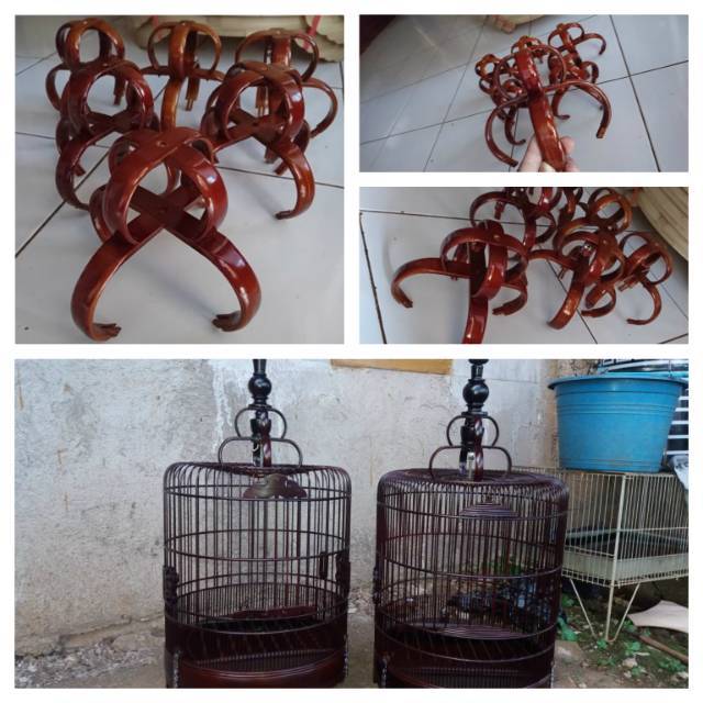 Best Quality Mahkota/Cakram Sangkar Murai Anis, Branjangan, Wambi bambu Berkualitas