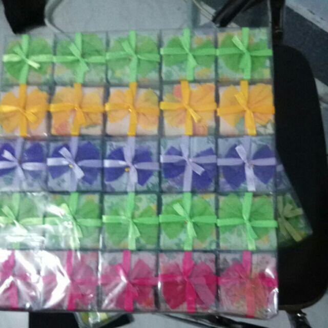 Souvenir Pernikahan Tempat Tisu Puring