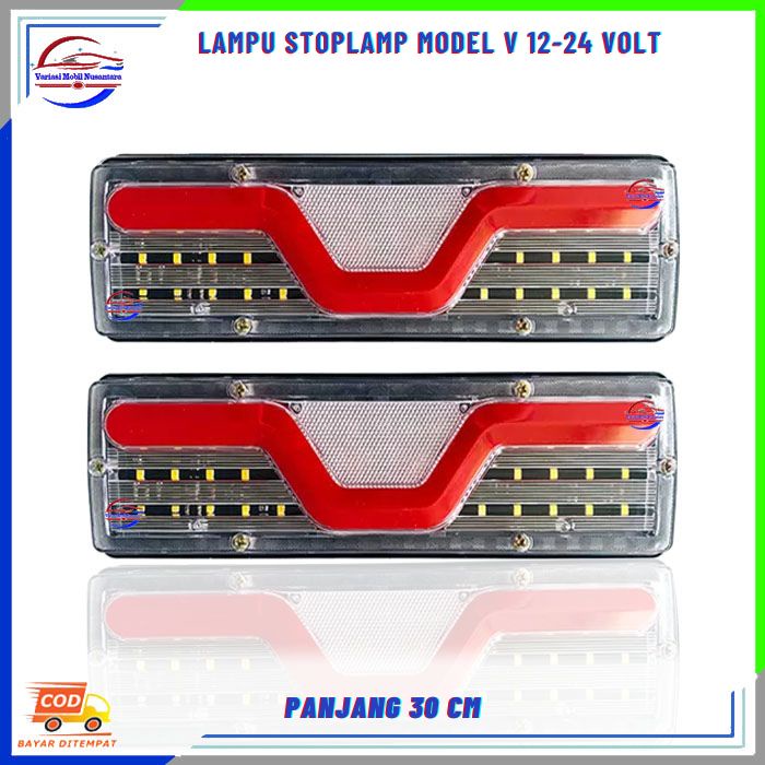 Lampu Variasi Rem Stoplamp Stop lamp Sein Sen Running Kedip Belakang Aksesoris Variasi Mobil Carry F