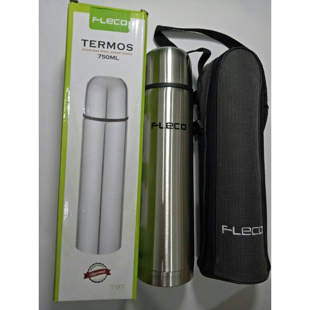 Termos Panas Dingin 750ML Stainless Steel Fleco T97 Bebas Racun