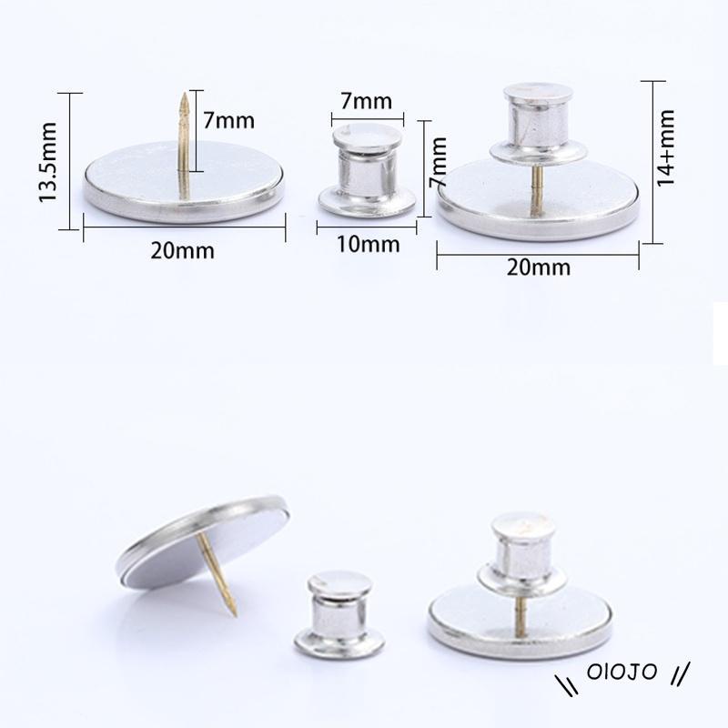 Kancing Magnetik Pengikat Tirai Anti Bocor Bahan Metal Bisa Dilepas - ol2