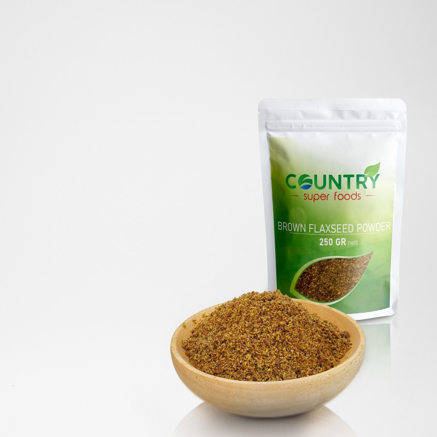 

[ 250 gr ] - Brown Flaxseed Powder | Tepung Biji Rami Coklat