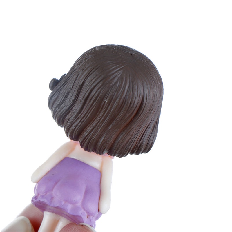 # Kaos T-Shirt Wanita Lengan Pendek Motif Print #2pcs Miniatur Pasangan Berciuman Untuk Dekorasi Terrariumtaman Peri