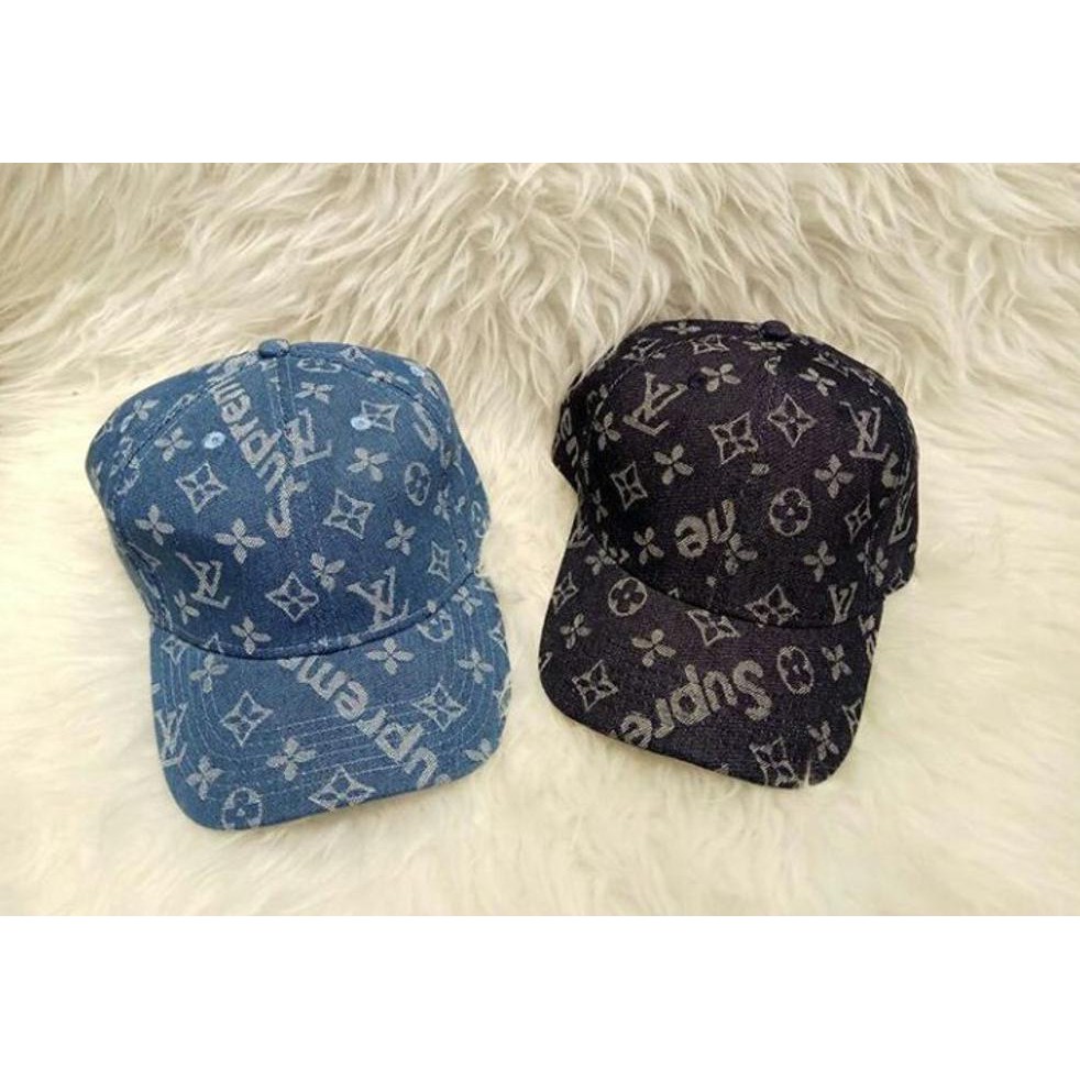 SALE TOPI LV SUPREME HAT MIRROR QUALITY DISKON