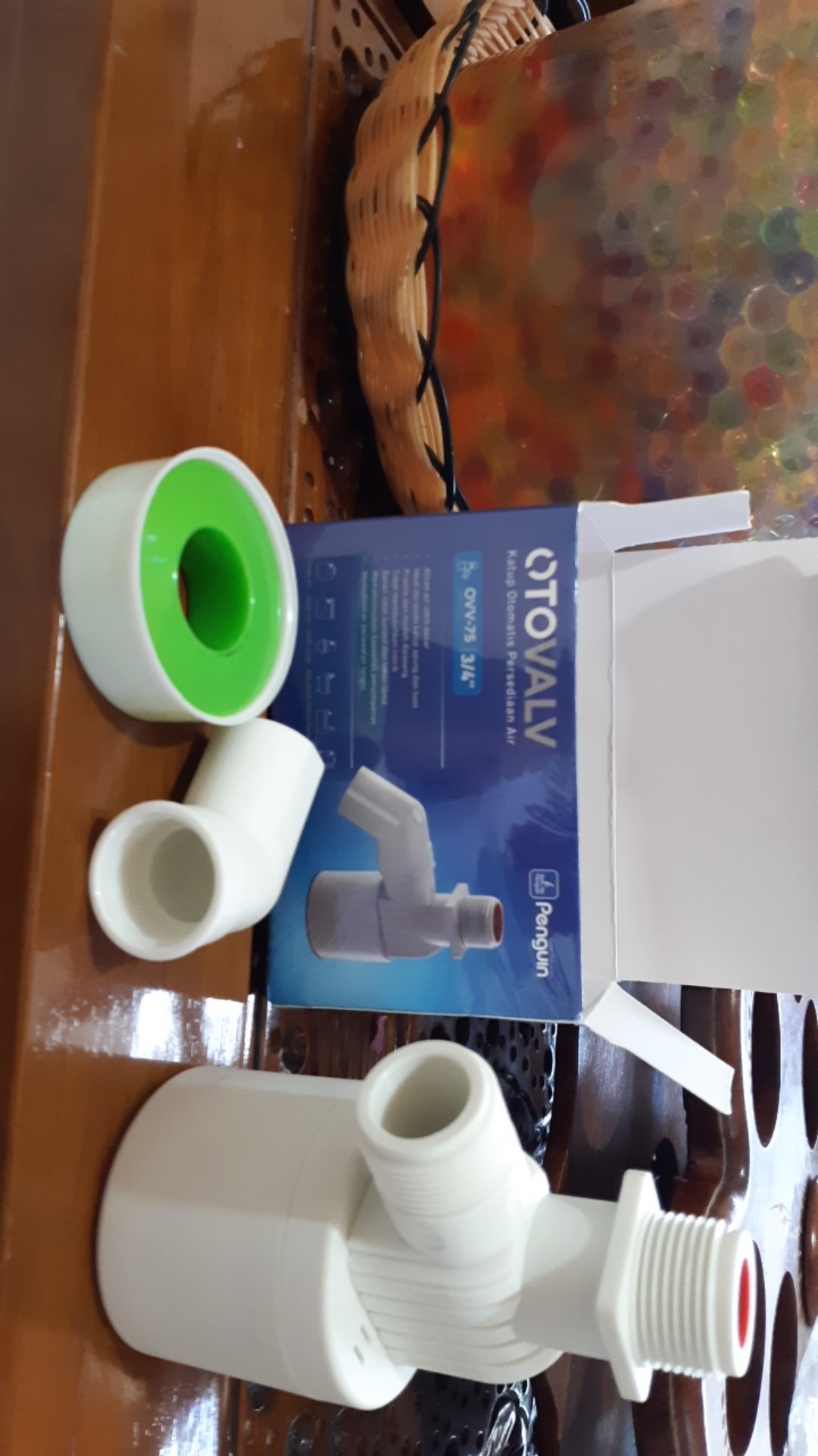 Pelampung Toren Otomatis Penguin Otovalv Vertical Uk 1/2/ 3/4 (ovv-50/ovv-75)