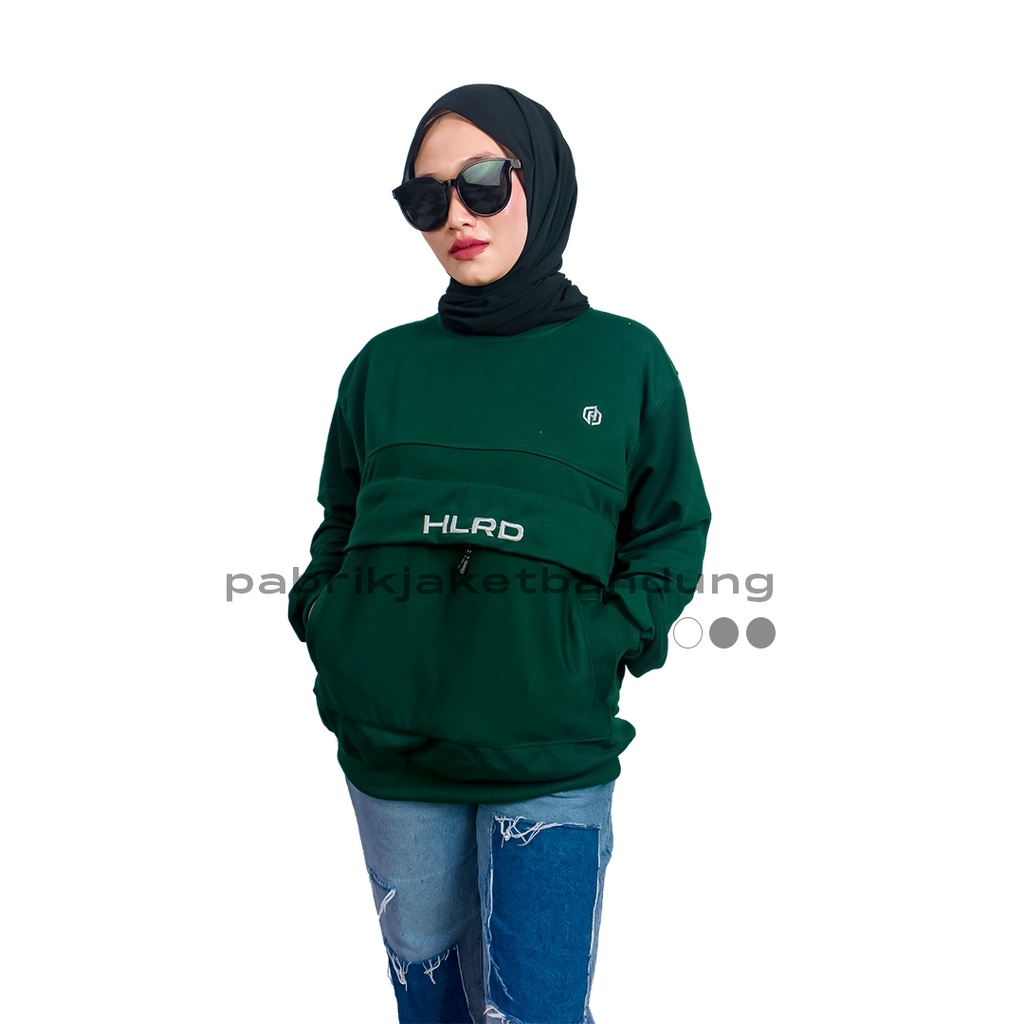 HOLYRIDER Sweatshirt Kagoule Emerald