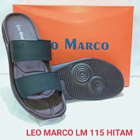 Sandal pria leo marco Lm 115 hitam