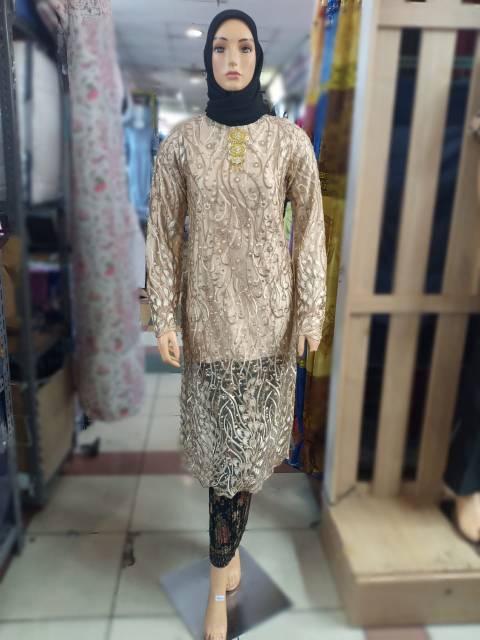 ATASAN TUNIK TULLE/KEBAYA KONDANGAN/KEBAYA MUSLIM