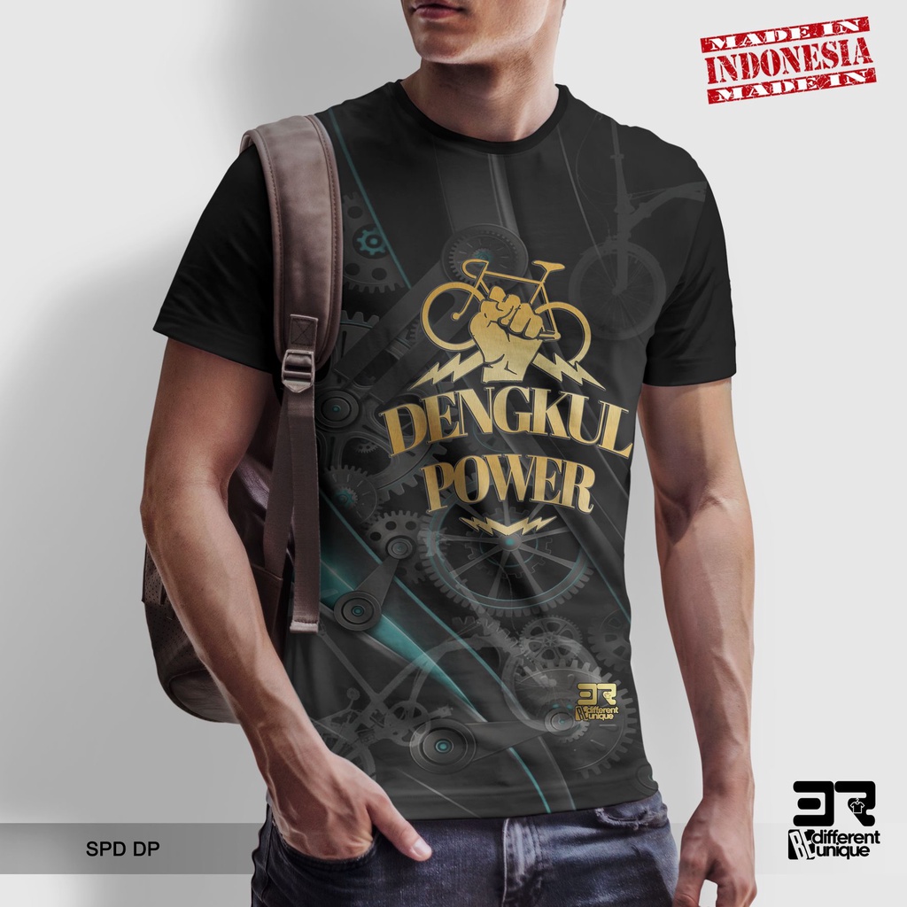 [ COD ] KAOS PRINTING GAMBAR SEPEDA SPD DP - BAJU DISTRO ORIGINAL MOTIF HOBI HOBBY OLAHRAGA OLAH RAG