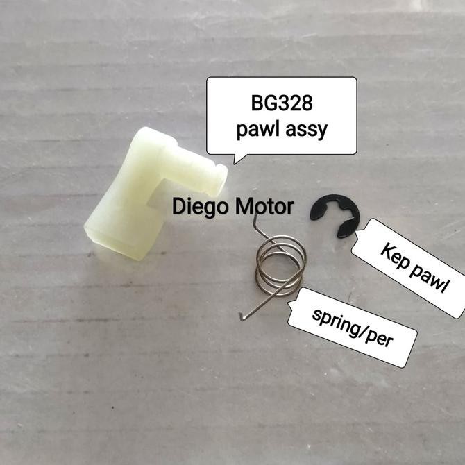 Buruan Beli] Pawl Kuda Kuda Komplit Engkol Mesin Potong Rumput Tipe Bg328 318 Dll