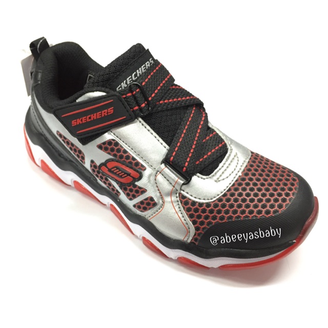 Skechers Kids Black Red