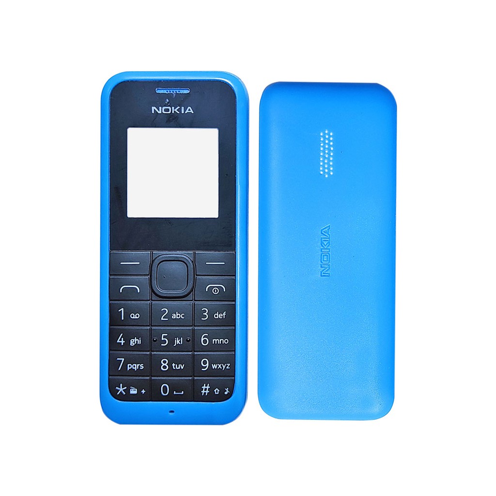 CASING NOKIA 105 2015 NEW / DUAL SIMCARD KESING + BACK COVER / WARNA RANDOM