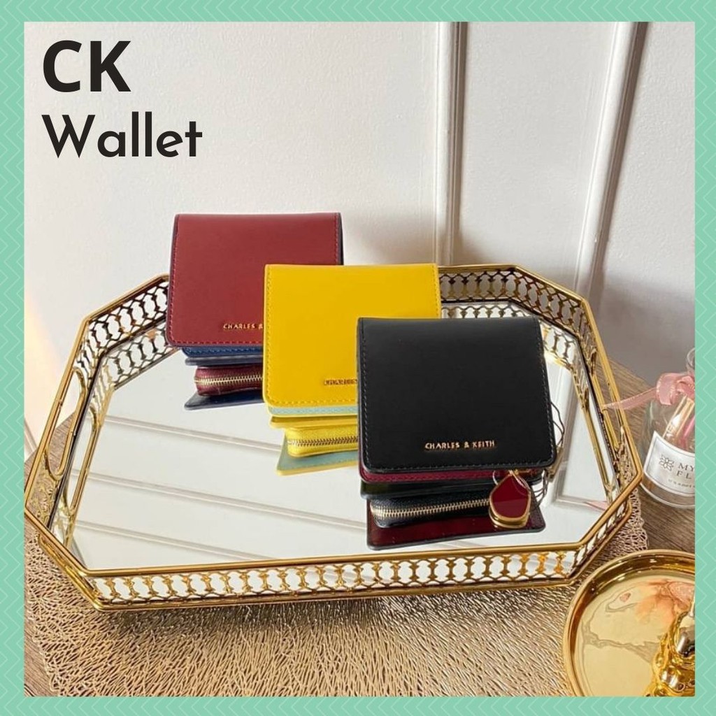 Dompet CK 055 Mini Lipat Koin Card Holder Wallet Wanita Cewek Premium Kekinian Branded Import